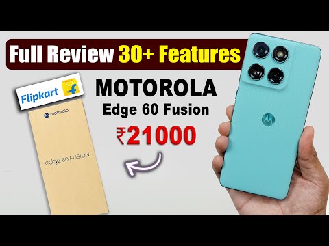 Moto Edge 60 Fusion Review and Features | Motorola Edge 60 Fusion 5G | Moto Edge 60 Fusion Flipkart