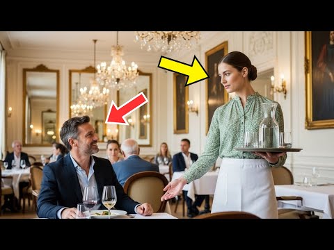 Le milliardaire rit de l’avertissement de la serveuse — sa prédiction sauve son empire