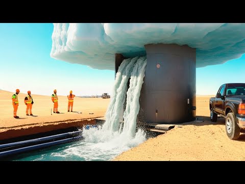 They’re Breaking Antarctica Apart to Move It Into the Sahara and Turn the Desert Into an Ocean Again