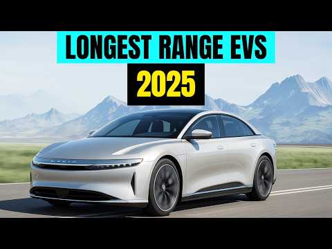 7 Electric Cars in 2025 That Crush Range Anxiety