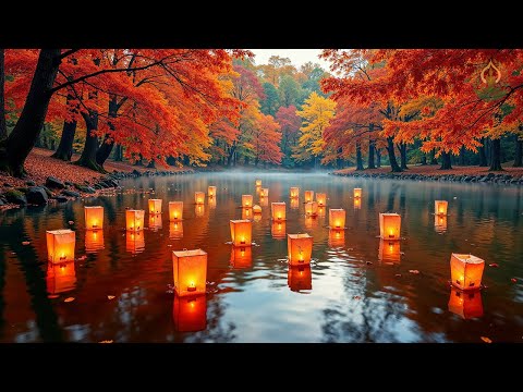 (No Ads) Relaxing Fall Music 🍁 Gentle Melodies for Deep Calm, Healing & Clear Mind