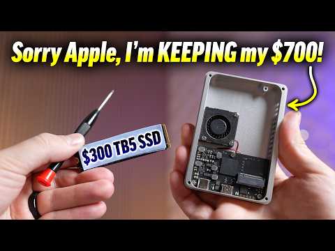 How to Build a DIY Thunderbolt 5 SSD for LESS $$$