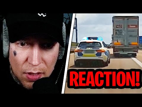 ER RUFT DIE POLIZEI!😱 Best of DASHCAM 2024 - POLIZEI Kontrollen & FAILS | MontanaBlack Reaktion