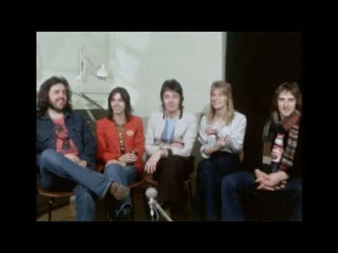 Paul McCartney | Linda McCartney and Wings Interview Denmark 1976.