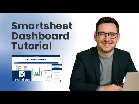 Smartsheet Dashboard Tutorial - Learn As I Build One From Scratch!