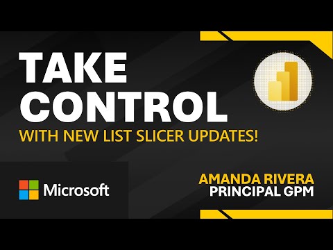 Take control with new list slicer updates (Preview)