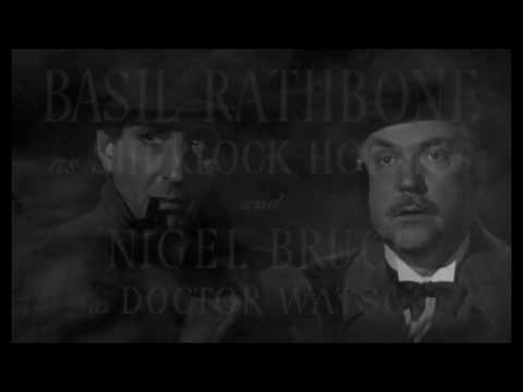 Sherlock Holmes and THE SECRET WEAPON (1943) BASIL RATHBONE