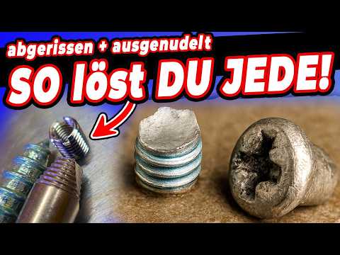 DER Schrauben TRICK – So löst DU JEDE!