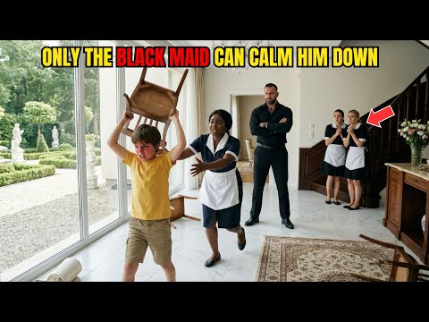 Mafia Boss's Son Raged Through Mansion — Then Black Maid Embraced Him and He Stopped Crying