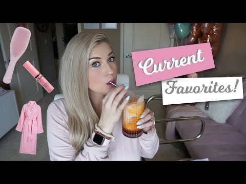 CURRENT FAVORITES | BEAUTY, LIFESTYLE, HOME & TECH