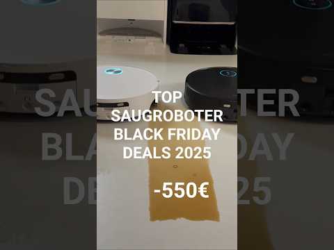 Die heftigsten Saugroboter Black-Friday-Deals 2025 😳🔥 #blackweek #blackfridaydeal