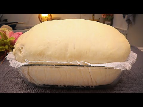 Bread in 5 minutes! I sell 1,000 pieces a day! Baking bread. Grandma's recipe.