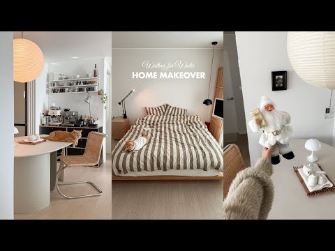 🎅🏻집순이의 따뜻한 겨울잠 준비.ᐟ 겨울템 언박싱 VLOG | 쿠쿠 카본매트 | 춤추는 산타 인형 | 침구 정리함 | 침구 교체 | 자라홈 트리 오너먼트 | 크리스마스 트리