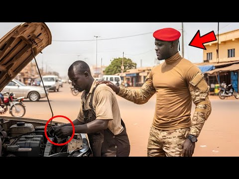 Ibrahim Traoré Found His Old Friend Working as a Poor Mechanic — You Won’t Believe What He Did!