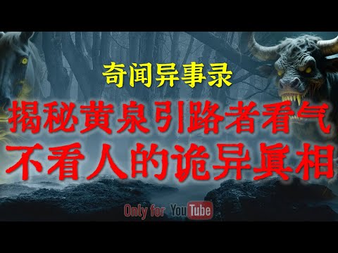 【真实灵异】揭秘黄泉引路者看气不看人的诡异真相，老祖宗的经验不骗人|死神提前预告，死亡前的征兆有多可怕#鬼故事#睡前故事#解压故事#灵异故事#恐怖故事#民间故事#horror#ghost【灵异电台】