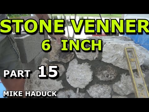 STONE VENEER INSTALLATION (Part 15) Mike Haduck