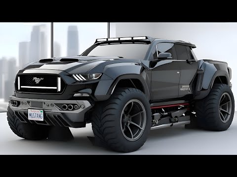 2026 Ford Mustang Pickup Truck Officially Unveiled – V8 Power Meets Truck Madness!