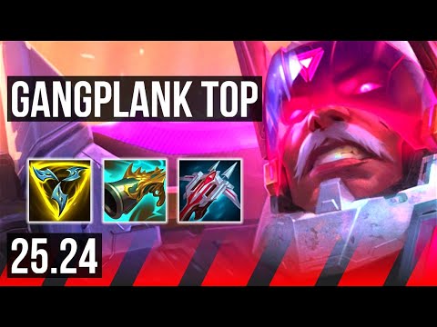 GANGPLANK vs JAX (TOP) | Good KDA: 17/2/10 | KR Master | 25.24