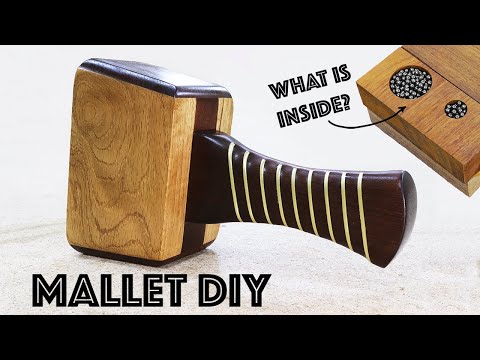 MALLET carpenter's DIY creation tool or "ASMR for the joiner"