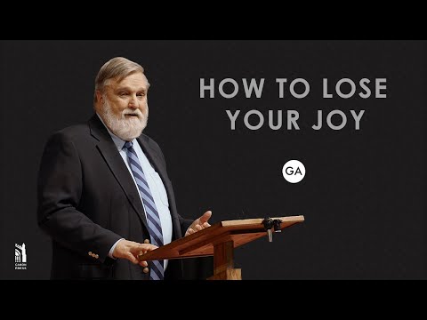 Douglas Wilson “How to Lose Your Joy”