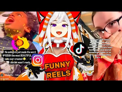 DEME REACT | FUNNY REELS AND TIKTOK MEMES COMPILATION TRY TO NOT LAUGH 🧡🤣🦿