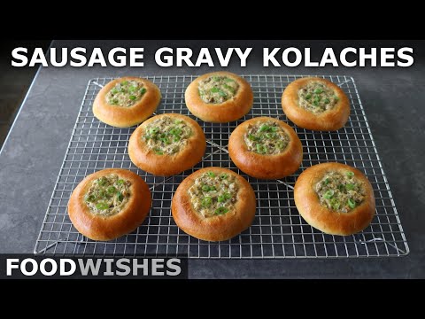 Sausage Gravy Kolache - Food Wishes
