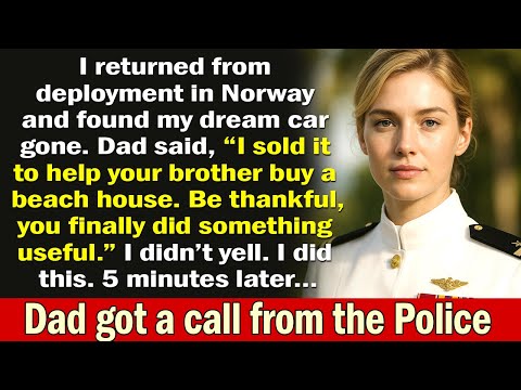 My Dad Sold My Dream Car to Pay for My Brother’s Beach House — Then I just made one quiet call..