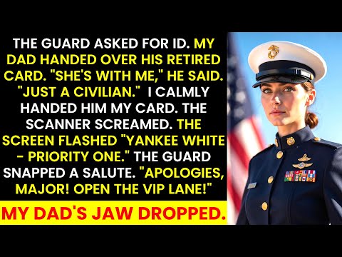 “She’s Just A Civilian,” My Dad Told The Guard—Then He Saw My Presidential Clearance...