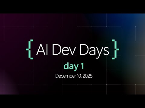 AI Dev Days: Building AI Applications