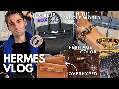HERMES VLOG & NEW BAG UNBOXING Fabrique | Luxury Shopping Vlog Amsterdam 2025