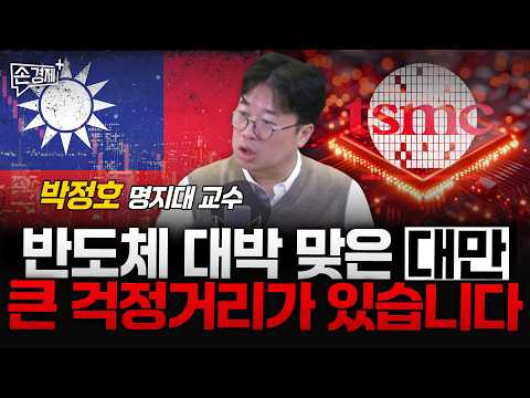 반도체 대박 맞은 대만 큰 걱정거리가 있습니다 - 박정호 명지대 교수
