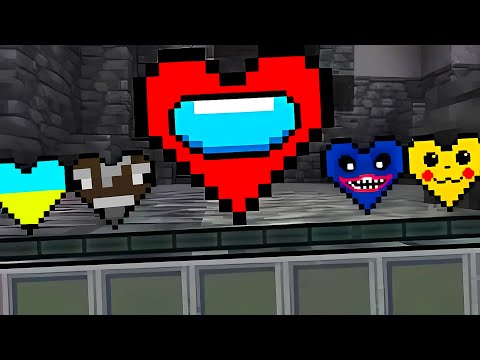 MINECRAFT, BUT I ADDED NEW MEMORY HEARTS in Minecraft in Ukrainian!