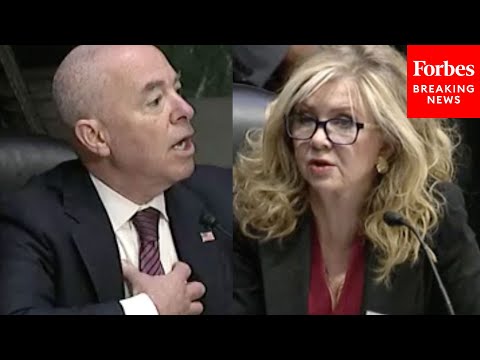 'You're Aware There Is A Fence Around The White House?': Blackburn Grills Mayorkas Over Border Wall