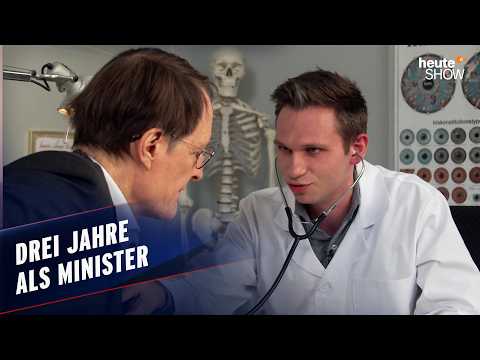 Bleibt Cannabis legal? Karl Lauterbach im Checkup bei Dr. Fabian Köster | heute-show vom 23.05.2025