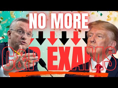 VA Secretary Briefs NO MORE C&P EXAMS For Veterans To President Trump