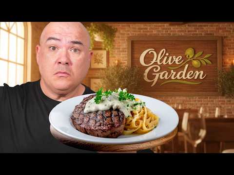 I Ate Steak at Olive Garden & Almost Died