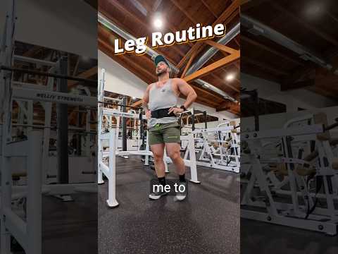 Leg Routine 𦵠| Spartan Prep