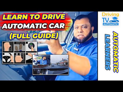 Learn To Drive An Automatic Car - The Beginners Guide🚗🚦