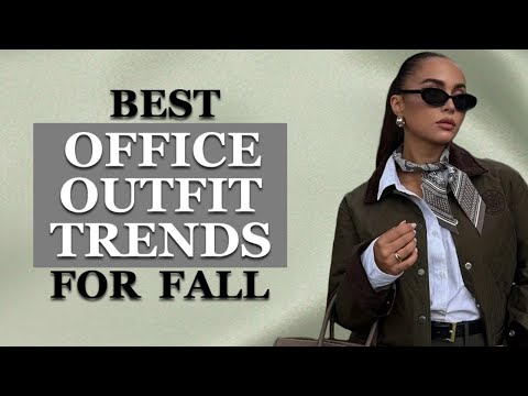 8 Elegant Fall Office Outfits That Make You Look Super Stylish