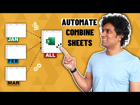 AWESOME Excel trick to combine data from multiple sheets