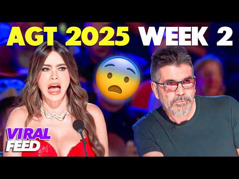 How Did They Even DO That?! 😵 AGT 2025 Week 2 ALL Auditions 🇺🇸✨