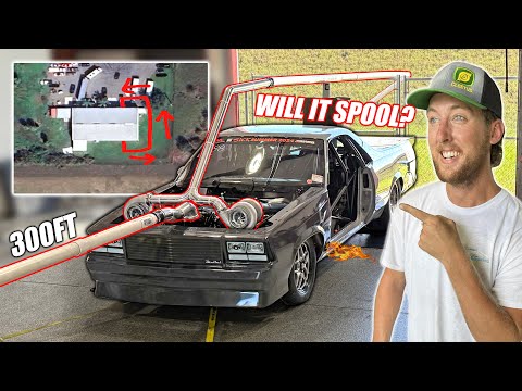 The World's Longest Turbo Kit! (Around my Shop)