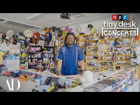 Inside NPR's Tiny Desk Concert Set | Set Tour | Architectural Digest