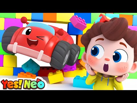 Learn Colors with Cars | Cars Escape Adventure | Nursery Rhyme & Kids Song | Yes! Neo