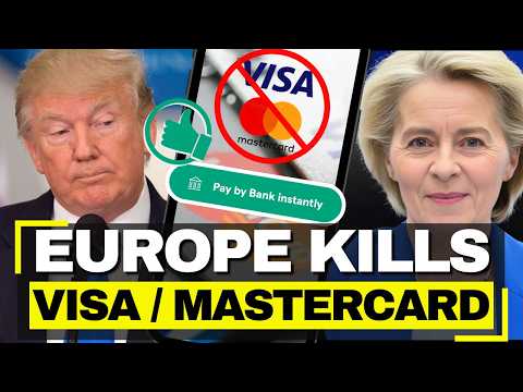 USA Loses Payment System Leverage In Europe - 'Pay by Bank' Button Kills Visa/Mastercard, 72% Vanish
