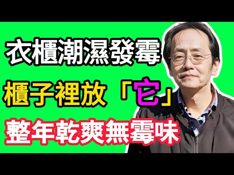 倪海廈：衣櫃又潮又霉，衣服都一股味？櫃子裡放一碗它，吸濕防霉，比乾燥劑還管用！
