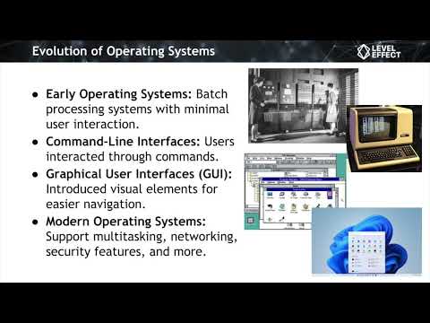 Windows Operating System   Lecture 1   What is an Operating System?