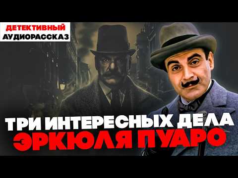 Агата Кристи - ТРИ УВЛЕКАТЕЛЬНЫХ РАССЛЕДОВАНИЯ ПУАРО | Аудиокнига (Рассказ) | Читает Большешальский