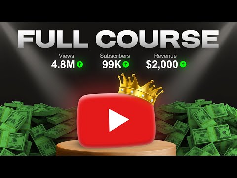 How to Start & Grow a YouTube Channel in 2026 (FULL COURSE)