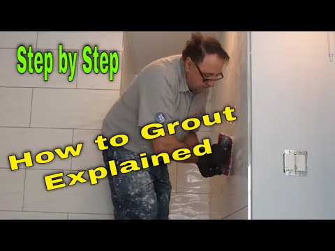 Grouting explained, not hard when you know how.